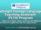 Fulbright Foreign Language Teaching Assistant (FLTA) Program 2024