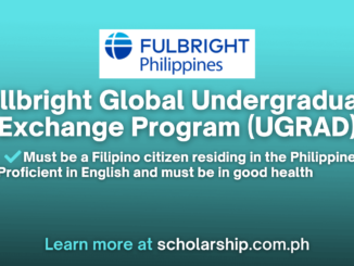 Fullbright Global Undergraduate Exchange (UGRAD) Program