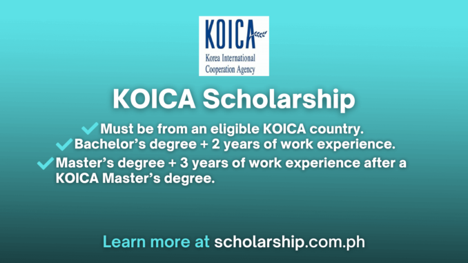 KOICA Scholarship 2024