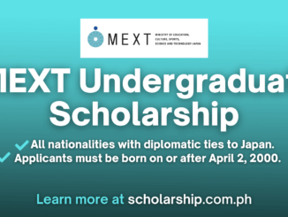 MEXT Undergraduate Student Scholarship