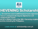Chevening Scholarship 2024-2025
