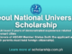 Seoul National University Scholarship 2024-2025