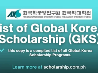 Global Korea Scholarship (GKS) | 2024