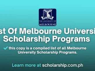 Melbourne University Scholarship Programs | 2024
