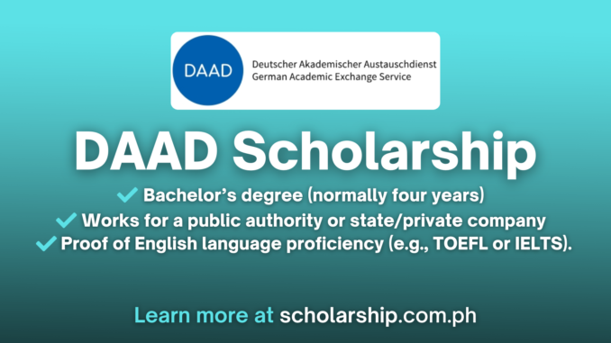 DAAD Scholarship | 2025