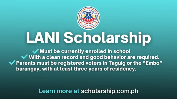 LANI Scholarship Program