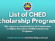 CHED Scholarship: Online Application and Comprehensive List of Programs 2024-2025
