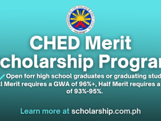 CHED Merit Scholarship Program Call for Applications AY. 2024-2025 Online Application Comprehensive Guide