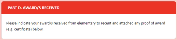 Vivant Stem Scholarship Application form Image for Awards Information