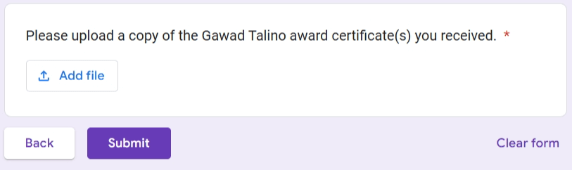 MDFI Gawad Talino Scholarship program AY. 2024 Online Application Form