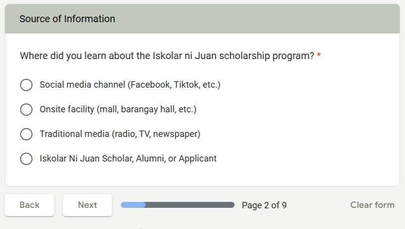 Call for Iskolar ni Juan Tech-Voc Scholarship 2024 Application Guide