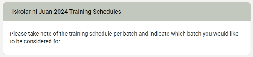 Call for Iskolar ni Juan Tech-Voc Scholarship 2024 Application Guide