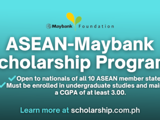 ASEAN-Maybank Scholarship Program