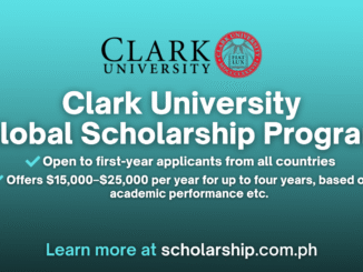 Clark Global Scholarship Program