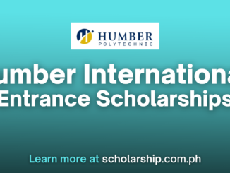 Humber International Entrance Scholarships