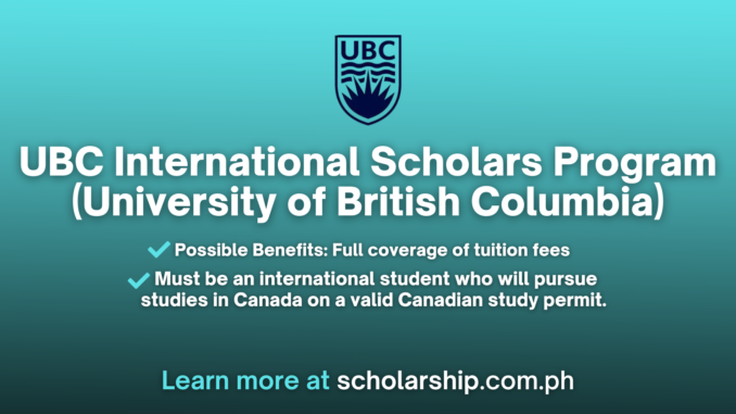 UBC International Scholars Program (University of British Columbia)
