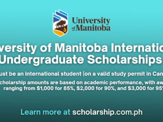 University of Manitoba International Undergraduate Scholarships