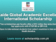Adelaide Global Academic Excellence International Scholarship 2025 | Apply now