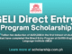 GELI Direct Entry Program Scholarship