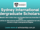 Sydney International Undergraduate Scholarship