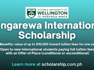 Tongarewa International Scholarship 2025 | Apply Now!