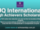 UQ International High Achievers Scholarship